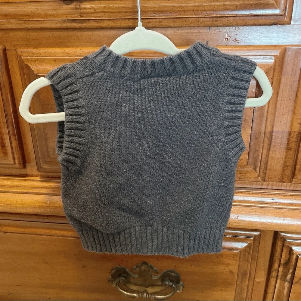 GoodLad Checked Sweater Vest Size 3-6 Months